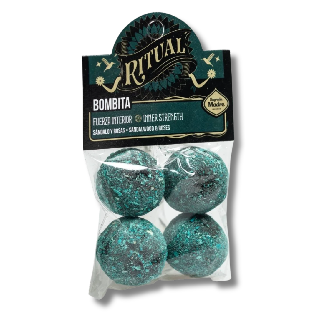 BOMBITA RITUAL FUERZA INTERIOR X4 - SAGRADA MADRE