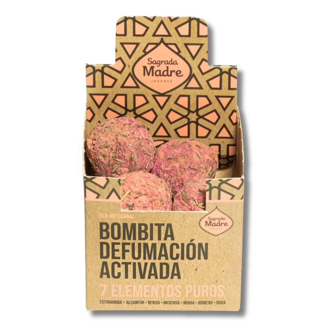BOMBITA BOX 7 ELEMENTOS PUROS - SAGRADA MADRE