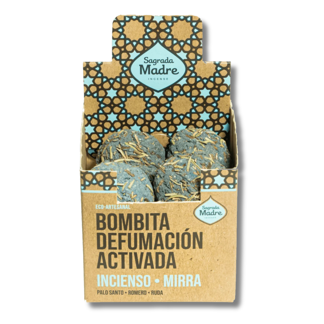 BOMBITA BOX INCIENSO MIRRA - SAGRADA MADRE