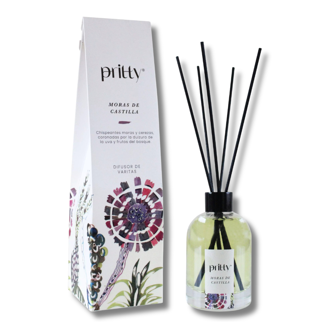 DIFUSOR VARITAS MORAS DE CASTILLA - PRITTY DESIGN 130ML