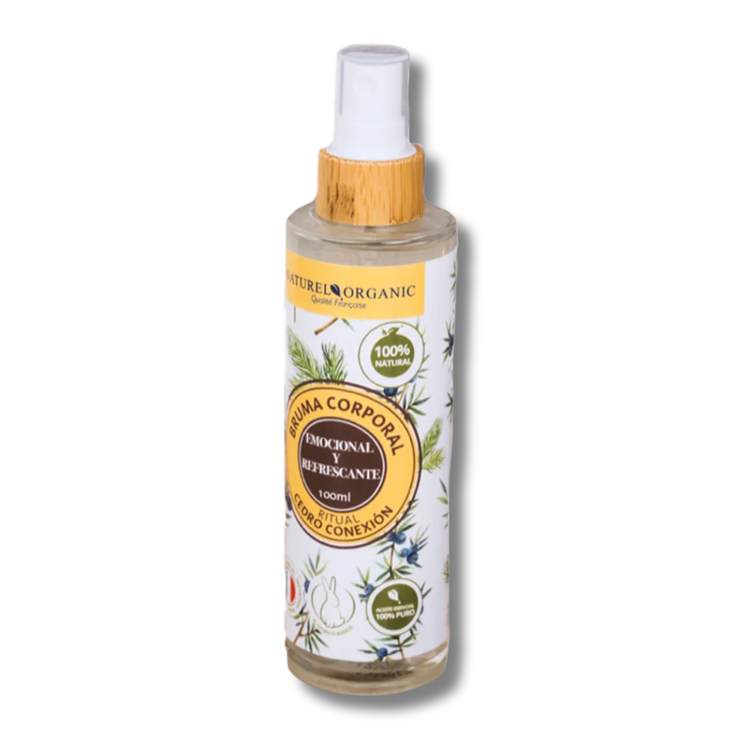BRUMA CORPORAL EMOCIONAL CEDRO CONEXIÓN - NATUREL ORGANIC 100ML