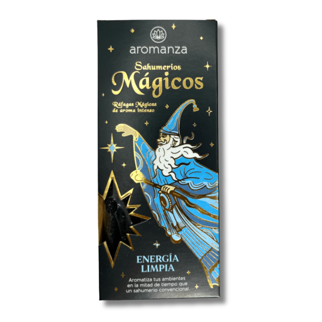 SAHUMERIOS MÁGICOS ENERGÍA LIMPIA - AROMANZA