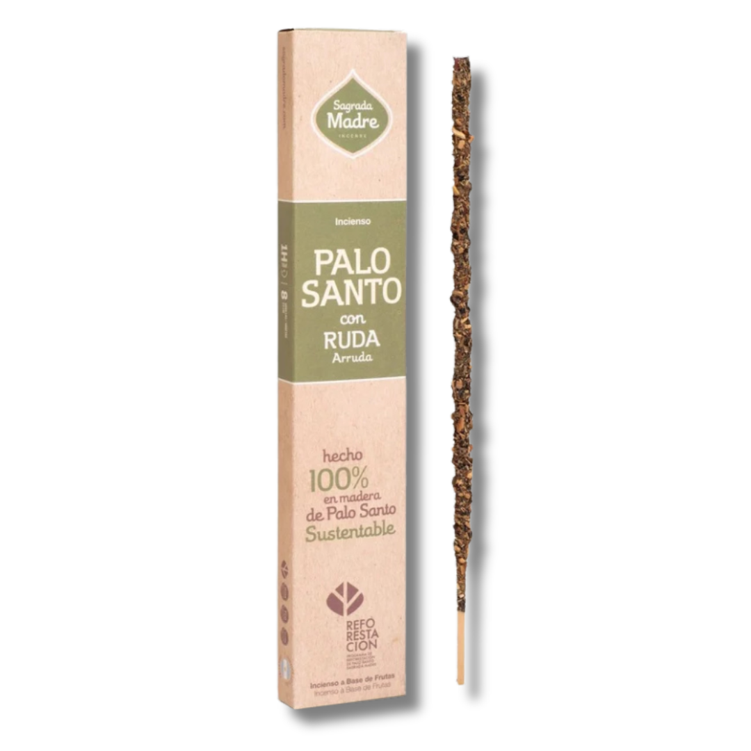 SAHUMERIO PALO SANTO CON RUDA - SAGRADA MADRE