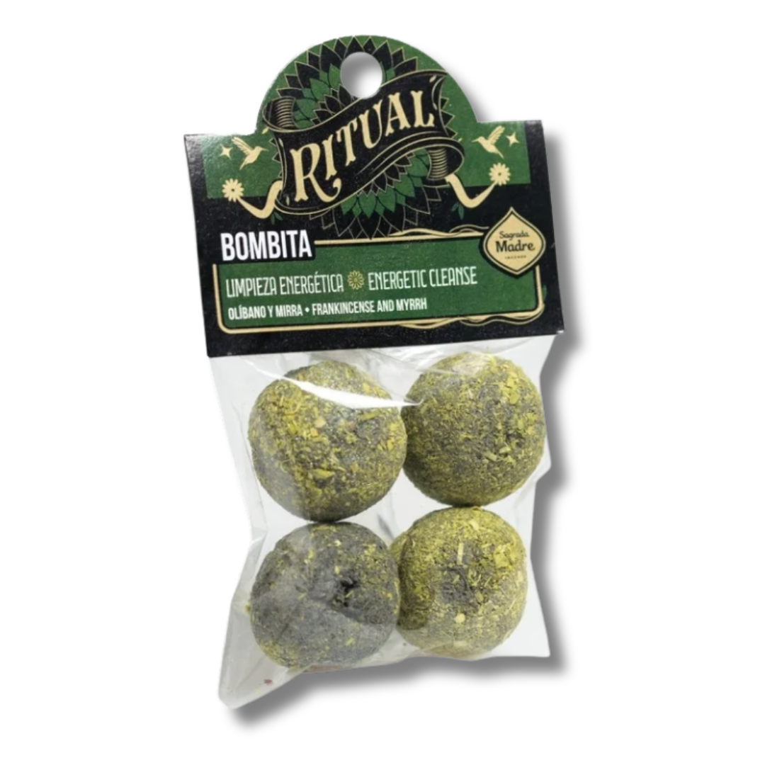 BOMBITA RITUAL LIMPIEZA ENERGÉTICA X4 - SAGRADA MADRE