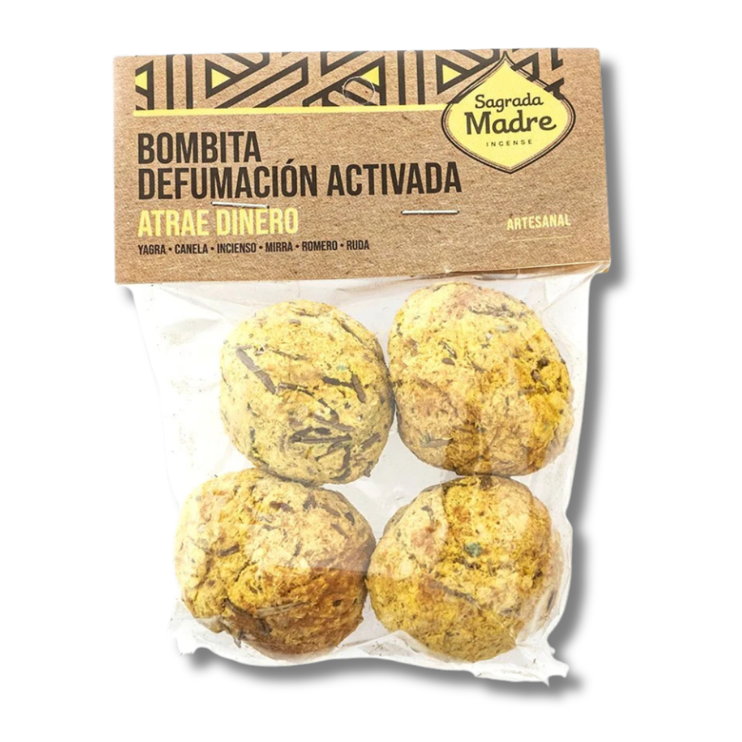 BOMBITA ATRAE DINERO BOLSITA X4 - SAGRADA MADRE