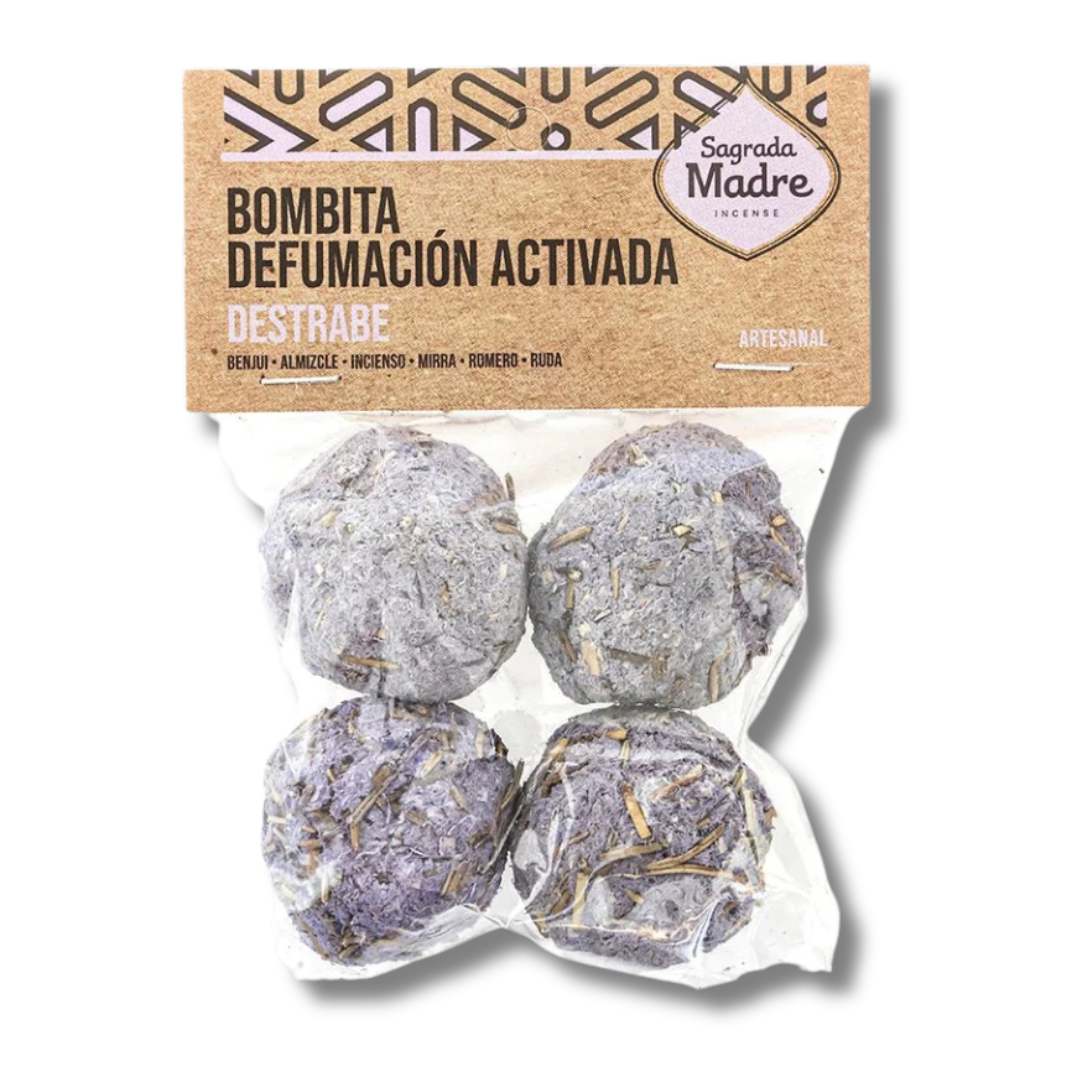 BOMBITA DESTRABE BOLSITA X4 - SAGRADA MADRE