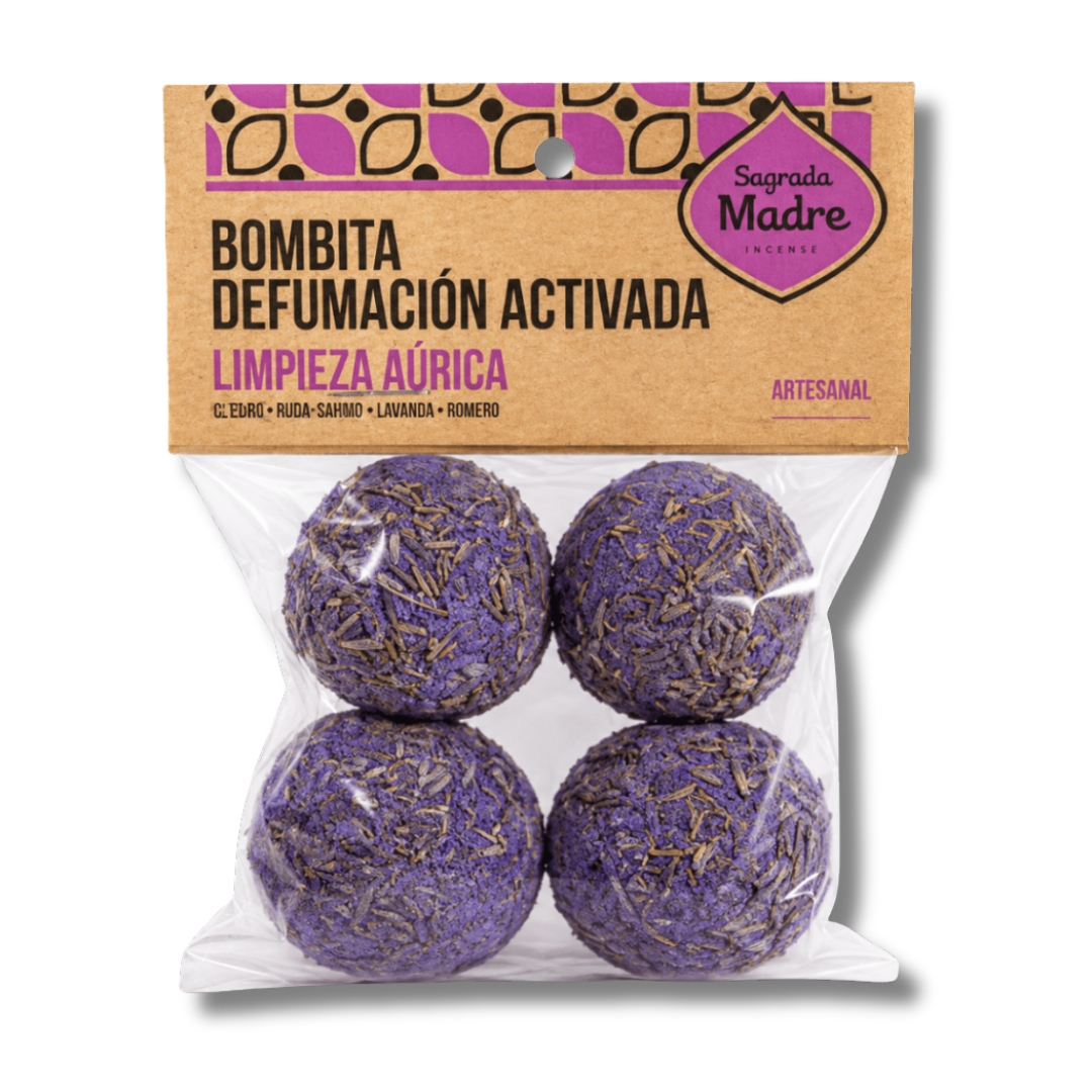 BOMBITA LIMPIEZA AÚRICA BOLSITA X4 - SAGRADA MADRE