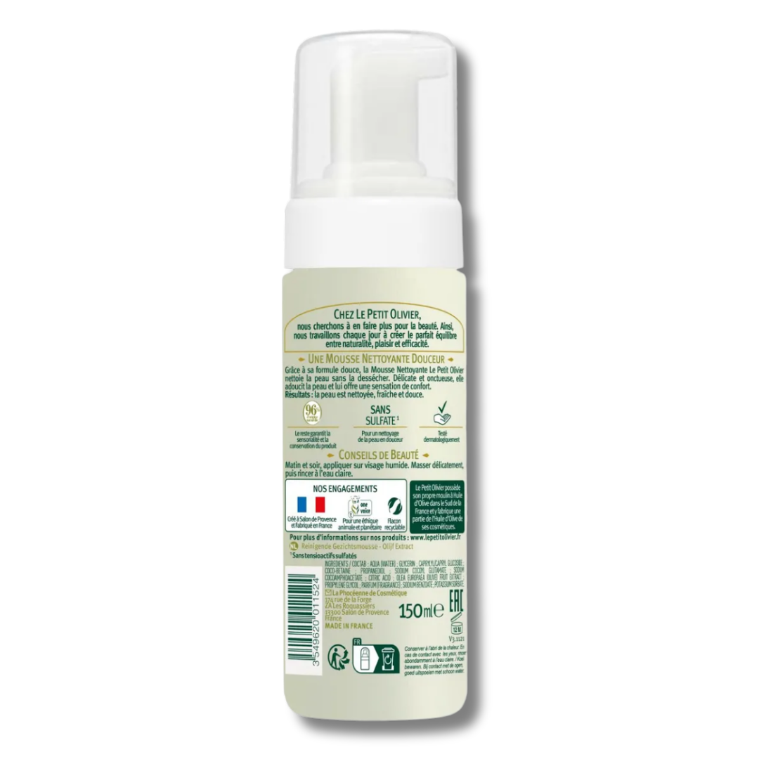 ESPUMA DE LIMPIEZA - LE PETIT OLIVIER 150ML