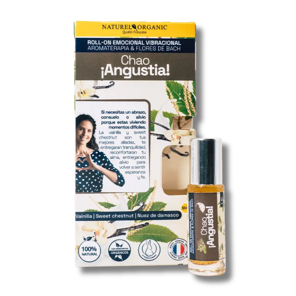 ROLL ON CHAO ANGUSTIA - NATUREL ORGANIC 5ML