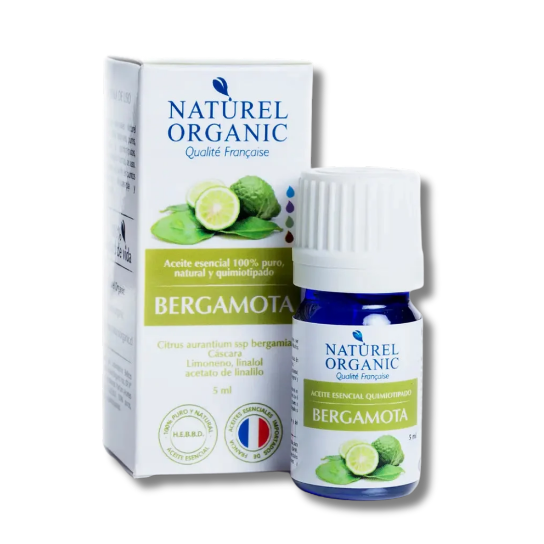 ACEITE ESENCIAL BERGAMOTA - NATUREL ORGANIC 5ML