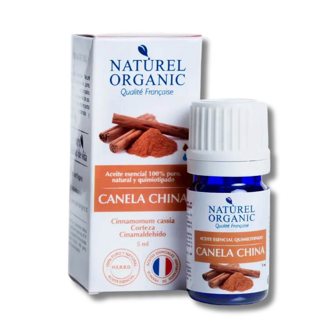 ACEITE ESENCIAL CANELA CHINA - NATUREL ORGANIC 5ML