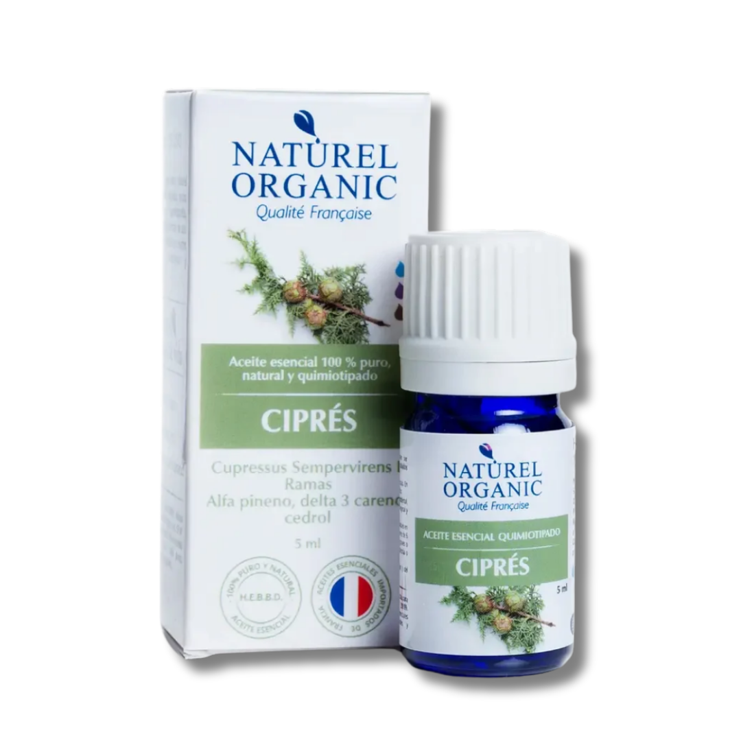 ACEITE ESENCIAL CIPRÉS - NATUREL ORGANIC 5ML