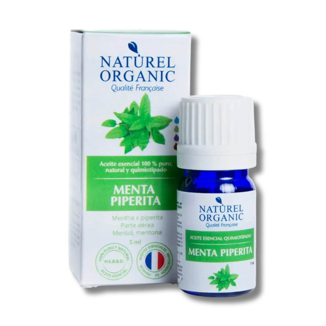 ACEITE ESENCIAL MENTA PIPERITA - NATUREL ORGANIC 5ML
