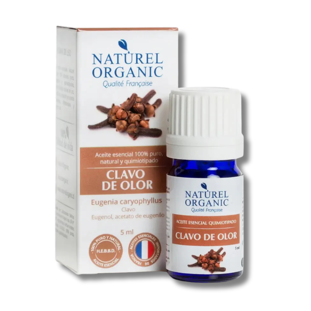 ACEITE ESENCIAL CLAVO DE OLOR - NATUREL ORGANIC 5ML