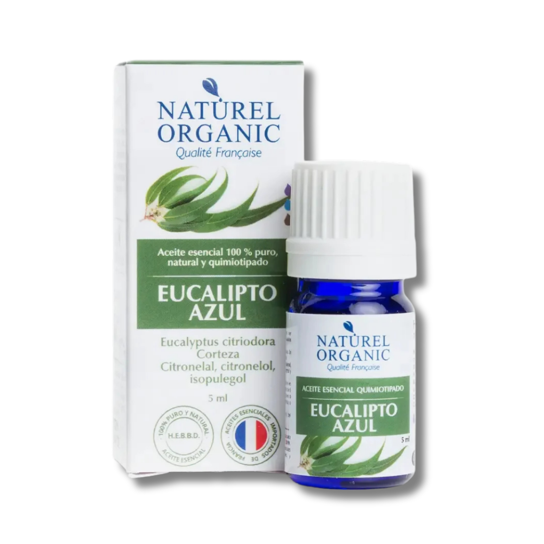 ACEITE ESENCIAL EUCALIPTO AZUL - NATUREL ORGANIC 5ML