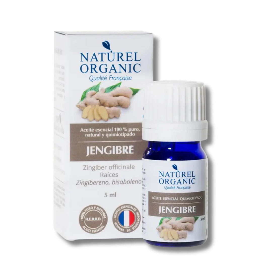 ACEITE ESENCIAL JENGIBRE -  NATUREL ORGANIC 5ML