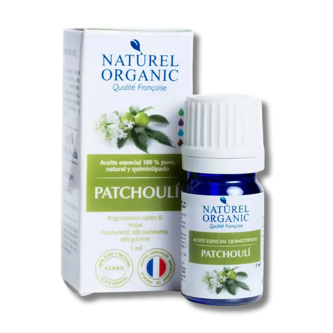 ACEITE ESENCIAL PATCHOULI - NATUREL ORGANIC 5ML