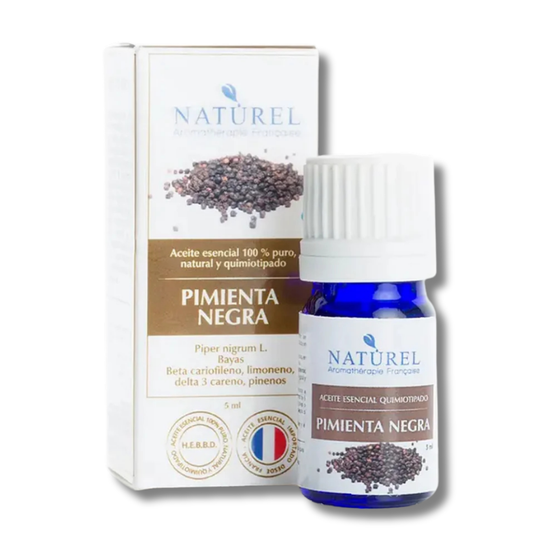ACEITE ESENCIAL PIMIENTA NEGRA - NATUREL ORGANIC 5ML