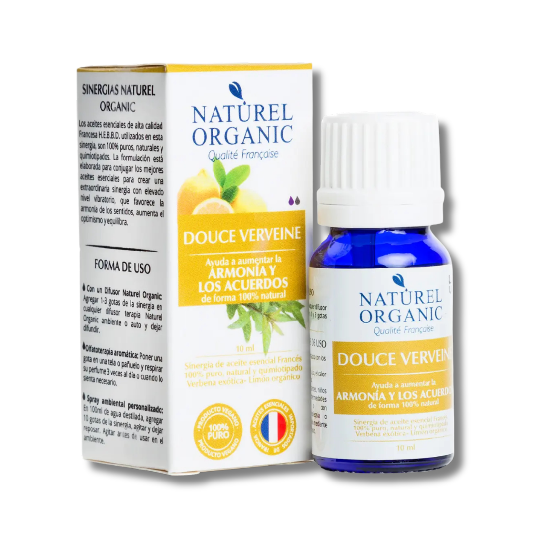 SINERGIA AROMATERAPIA DOUCE VERVEINE - NATUREL ORGANIC 10ML