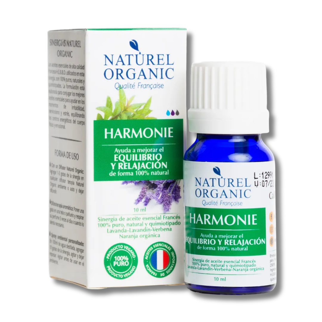 SINERGIA AROMATERAPIA HARMONIE - NATUREL ORGANIC 10ML