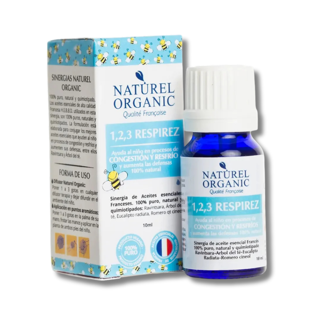 SINERGIA AROMATERAPIA 123 RESPIREZ - NATUREL ORGANIC 10ML