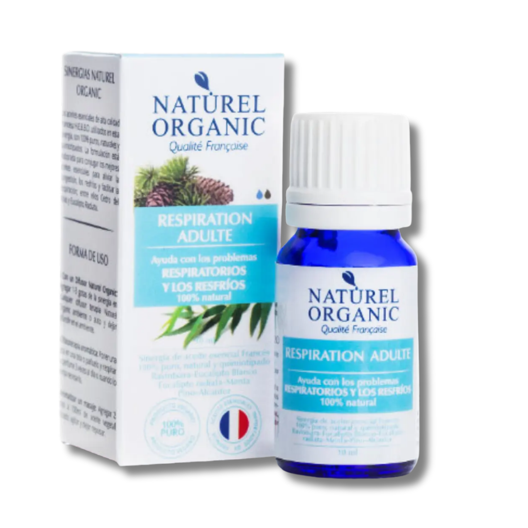SINERGIA AROMATERAPIA RESPIRATION ADULTE - NATUREL ORGANIC 10ML