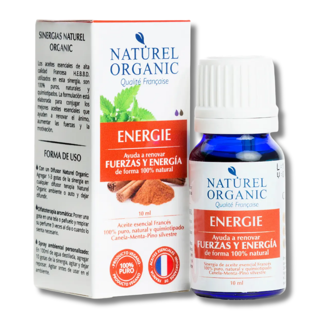 SINERGIA AROMATERAPIA ENERGIE - NATUREL ORGANIC 10ML