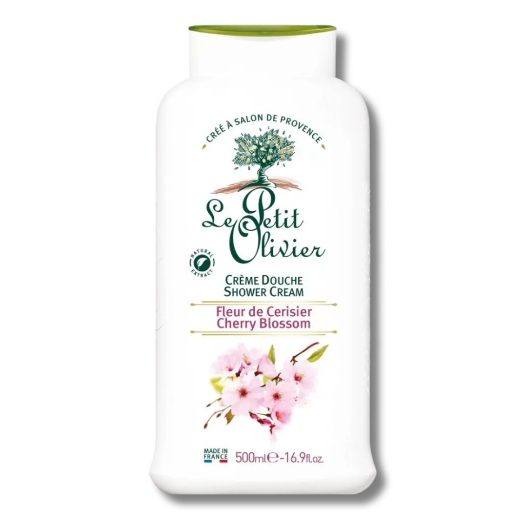 CREMA DUCHA CHERRY BLOSSOM - LE PETIT OLIVIER 500ML