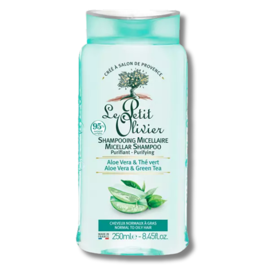 SET SHAMPOO Y ACONDICIONADOR CABELLO GRASO - LE PETIT OLIVIER