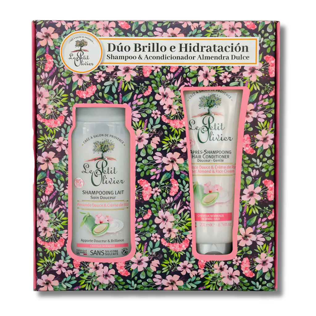SET SHAMPOO Y ACONDICIONADOR CABELLO NORMAL - LE PETIT OLIVIER