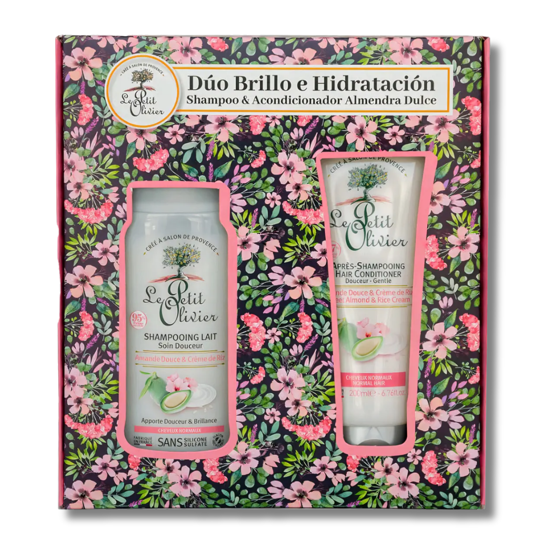 SET SHAMPOO Y ACONDICIONADOR CABELLO NORMAL - LE PETIT OLIVIER