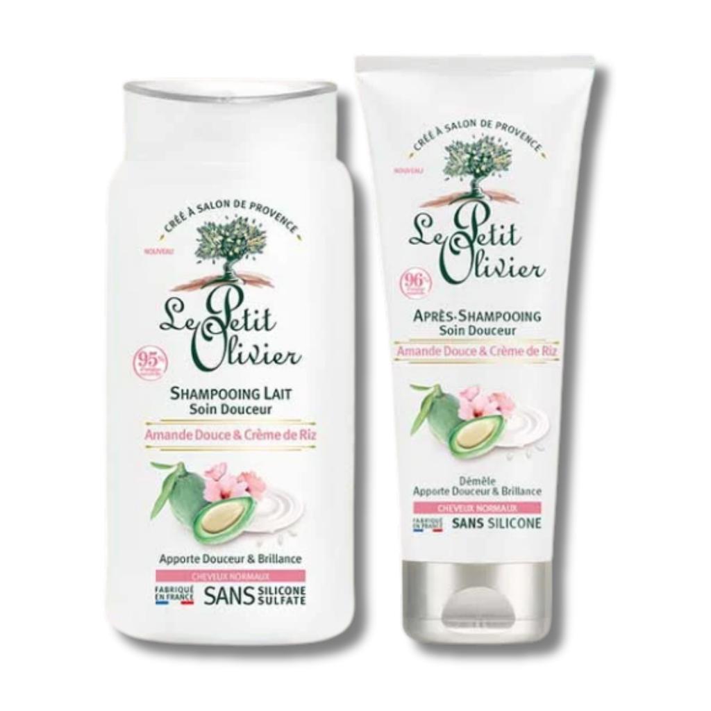 SET SHAMPOO Y ACONDICIONADOR CABELLO NORMAL - LE PETIT OLIVIER