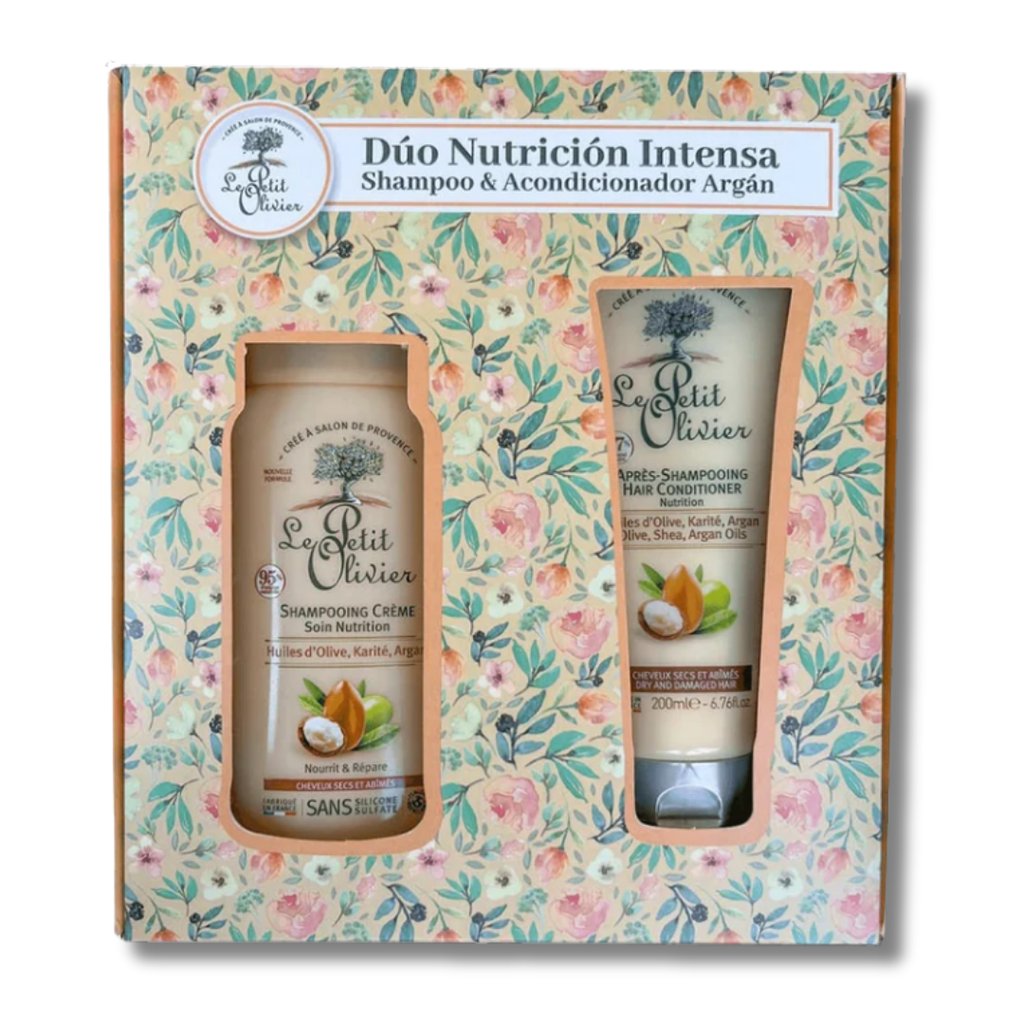 SET SHAMPOO Y ACONDICIONADOR CABELLO SECO - LE PETIT OLIVIER