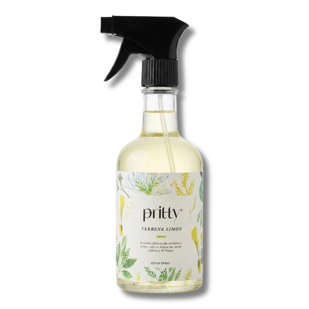 ROOM SPRAY VERBENA LIMÓN - PRITTY DESIGN 375ML