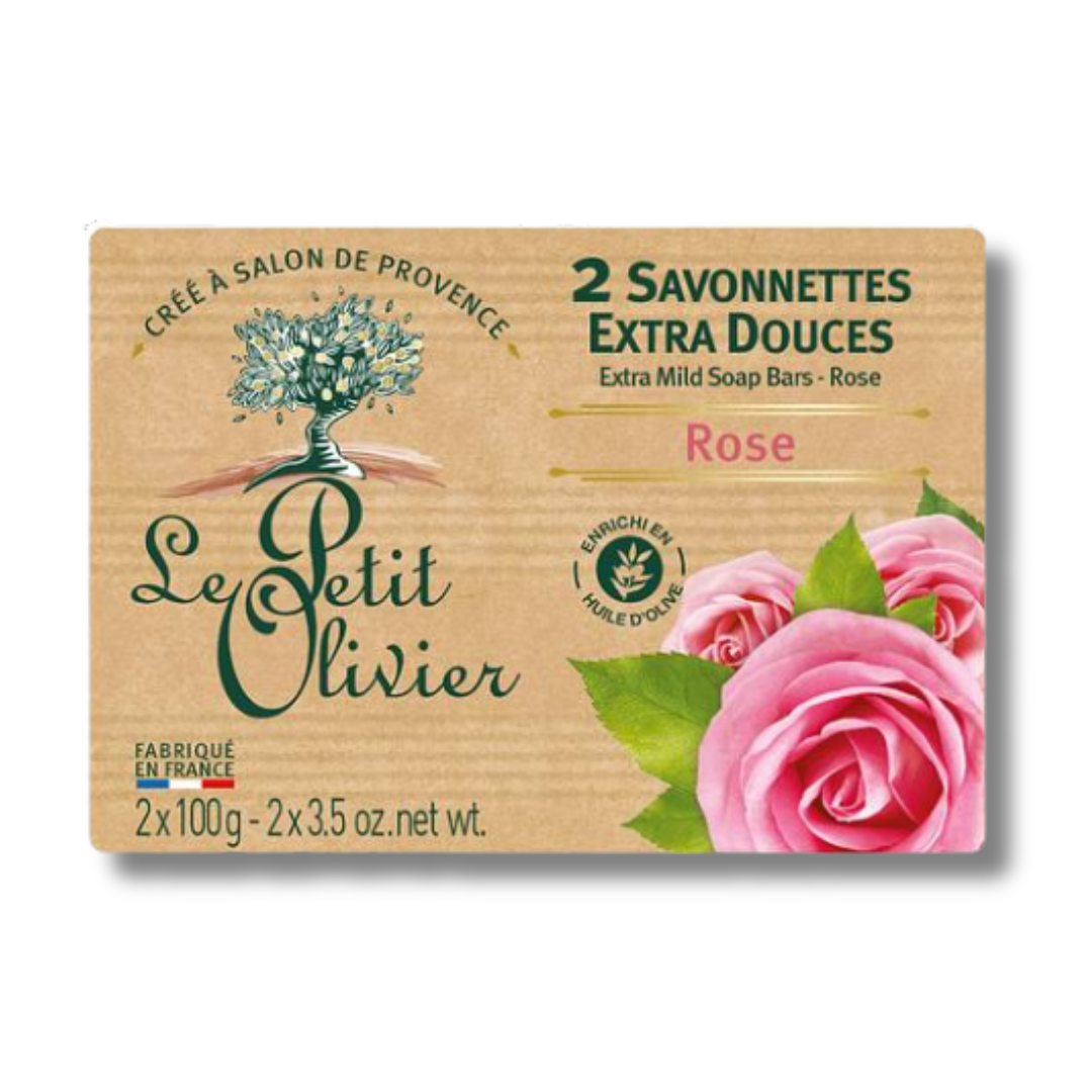 JABÓN EXTRA SUAVE ROSA - LE PETIT OLIVIER 200GRS